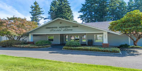 Front exterior at Greenwood Memorial Park Funeral Home