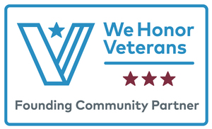 We Honor Veterans level 3 badge