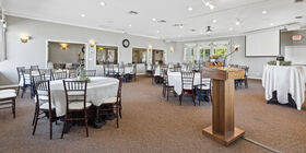 Celebration of life venue for services, gatherings and receptions at Lombard Funeral Home
