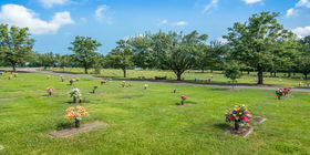 Cemetery grounds at Pineridge Memorial Park