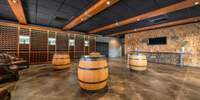 Reception room at Hodges Funeral Home at Naples Memorial Gardens