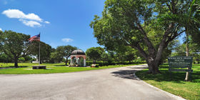 Cemetery grounds at Caballero Rivero Woodlawn South