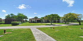 Cemetery grounds at Caballero Rivero Woodlawn South