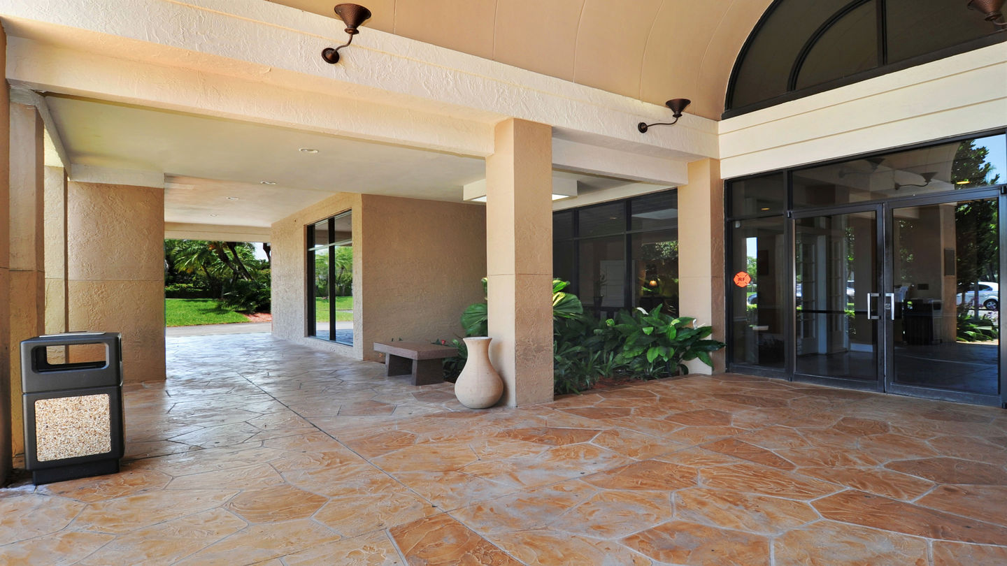 Front exterior at Caballero Rivero Woodlawn South