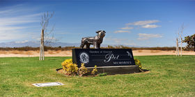Pet garden at Desert View Funeral Home