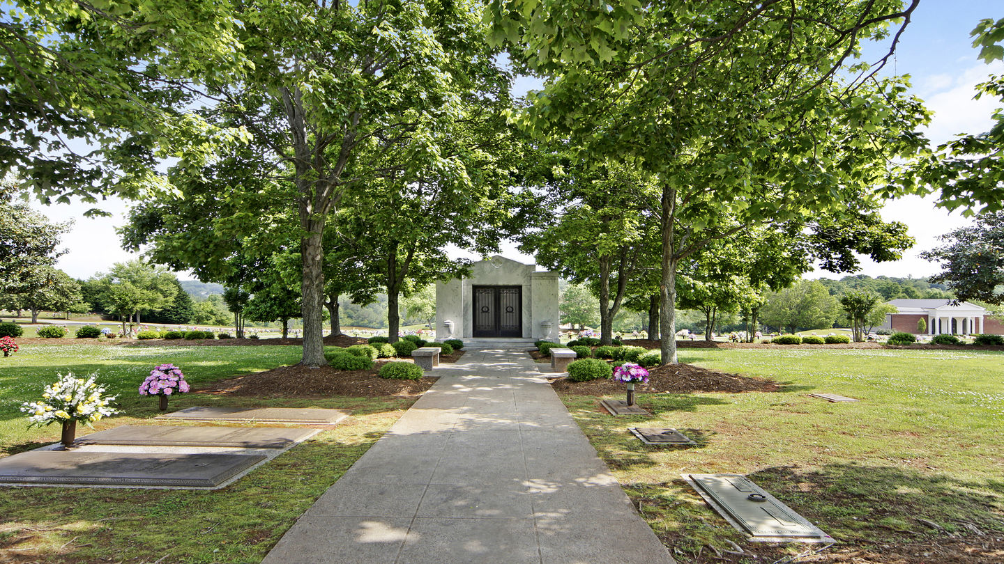Estate area at Hillcrest Memorial Park