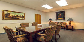 Service room at Kilgore Green Funeral Home