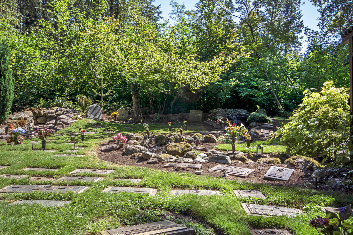 Cremation garden at Victory Memorial Park