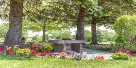 Estate area at Chapel Lawn Funeral Home and Memorial Gardens