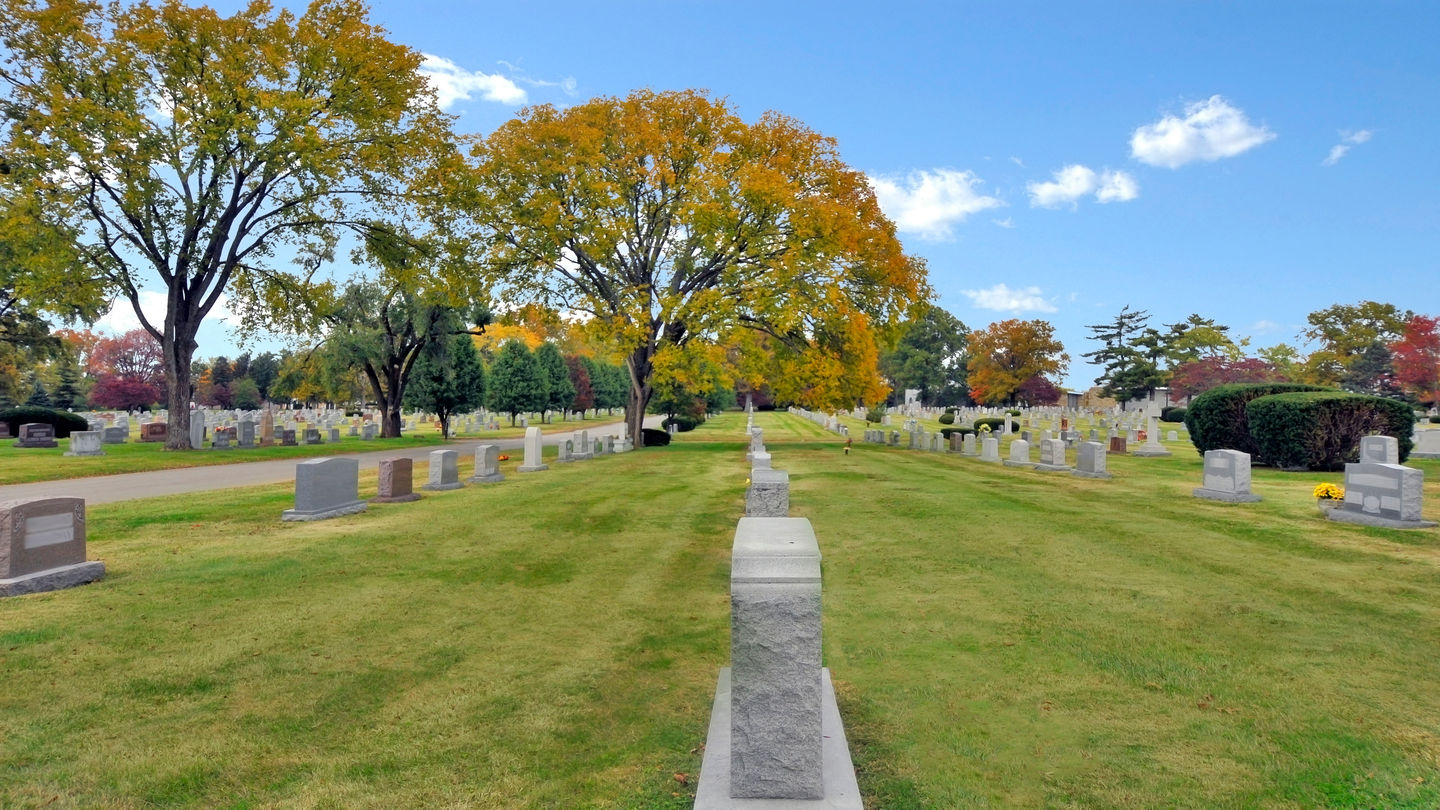 Upright Monument section at Resthaven Memorial Park
