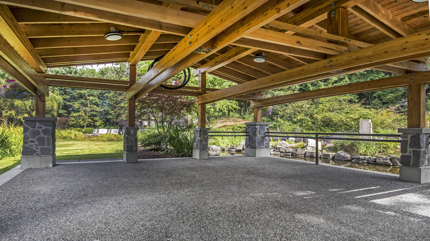 Unique features at Boal Chapel and Memorial Gardens