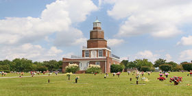 Front exterior building at Carolina Memorial Gardens