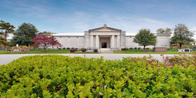 Mausoleum at Evergreen Cemetery