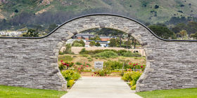 Cremation garden entrance at Woodlawn Memorial Park. 