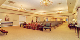 Service room at Chapel Hill Gardens West Funeral Home