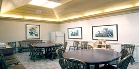 Reception room at Alexander Funeral Home-West Chapel.