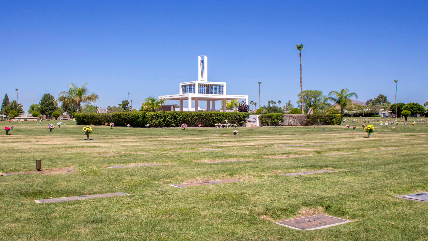 Cemetery grounds at Green Acres Mortuary & Cemetery