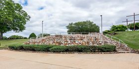 Cemetery grounds at Hill Crest Memorial Park