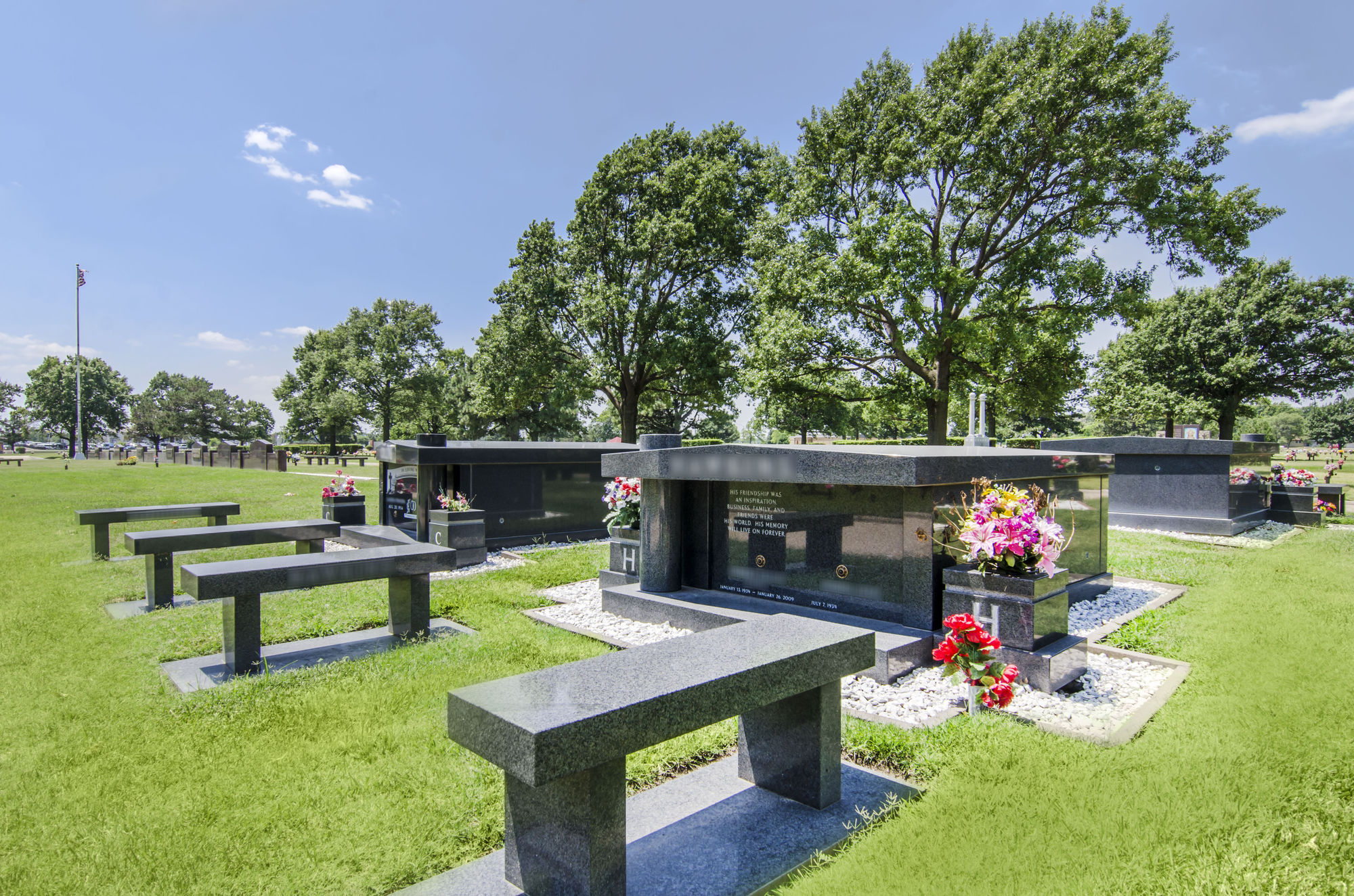 Estate area at Resthaven Gardens of Memory