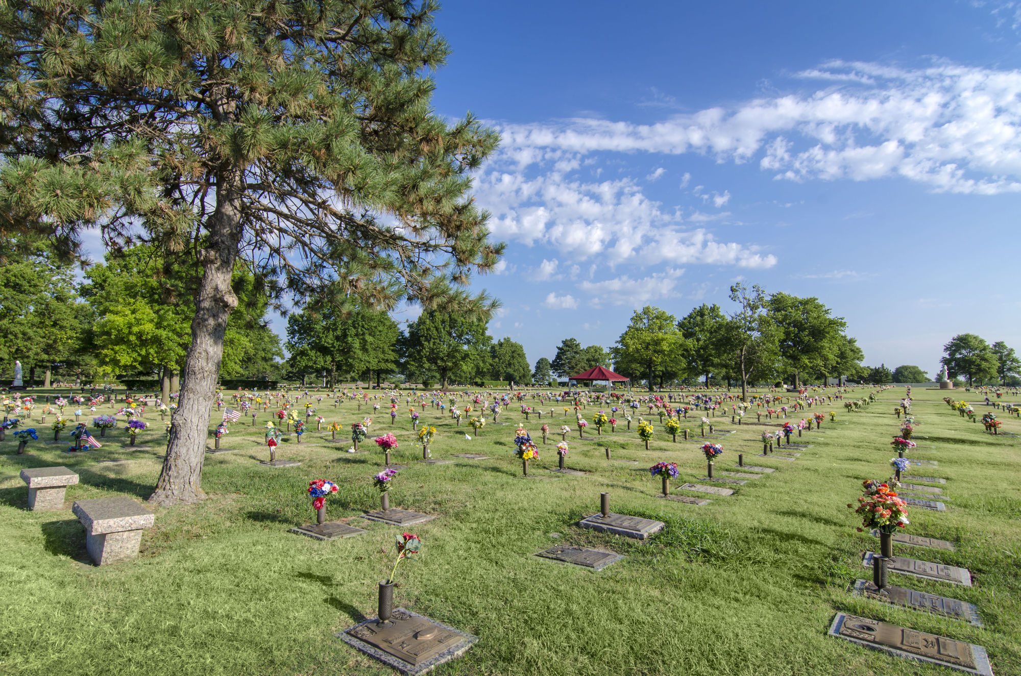 Cemetery grounds at Resthaven Gardens of Memory