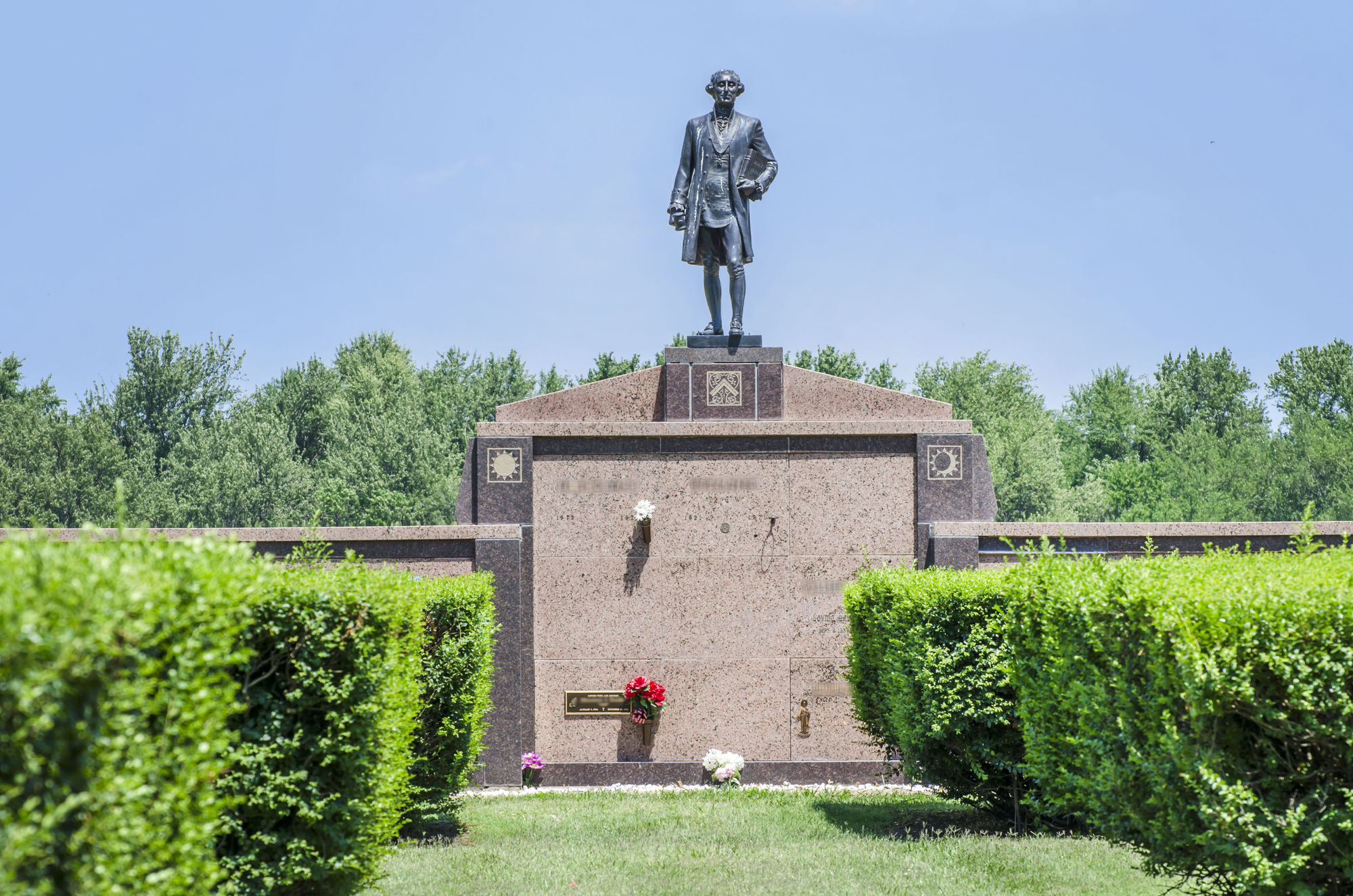 Special landscaping feature at Resthaven Gardens of Memory