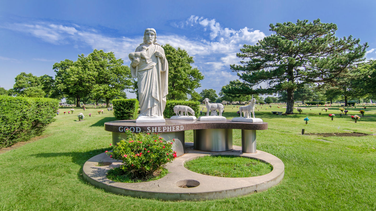 Special landscaping feature at Resthaven Gardens of Memory