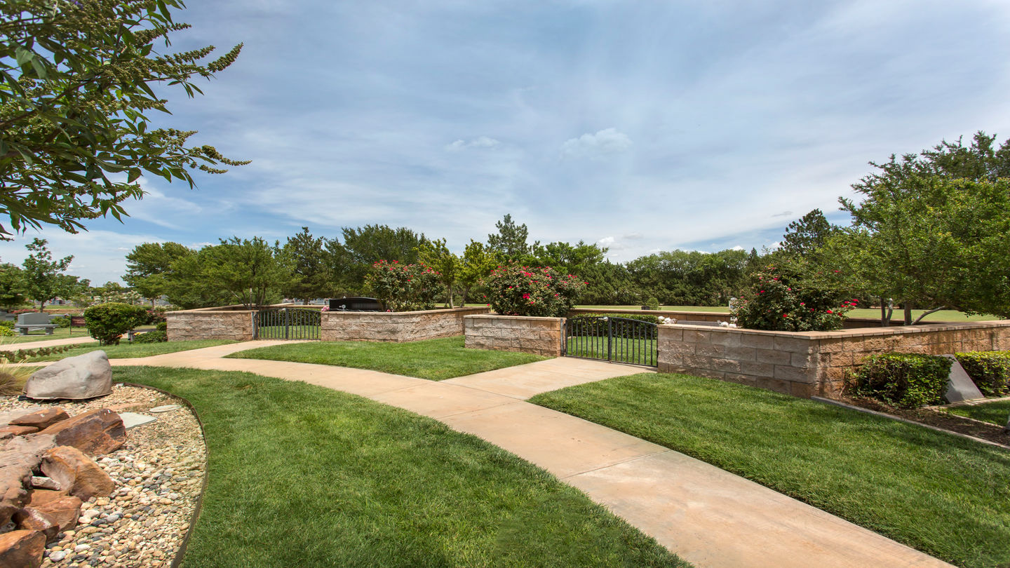 Estate area at Resthaven Memorial Park