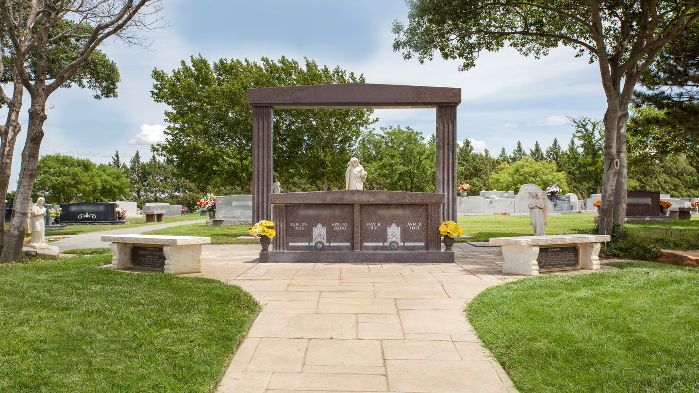 Cemetery grounds at Resthaven Memorial Park