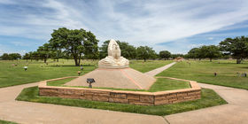 Special landscaping feature at Resthaven Memorial Park