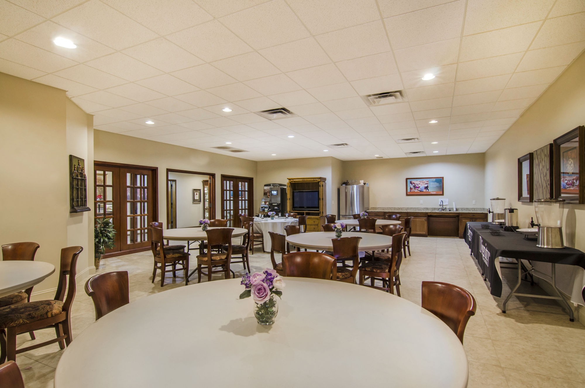 Reception room at Resthaven Mortuary