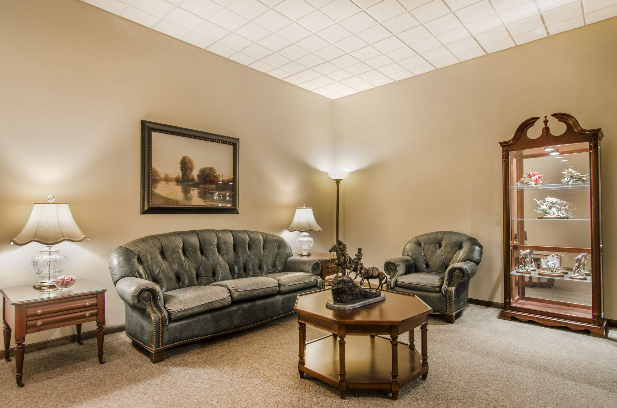 Sitting area at Resthaven Mortuary