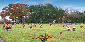Cemetery grounds at Eastern Gate Memorial Funeral Home