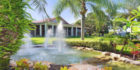 Water feature at Serenity Funeral Home