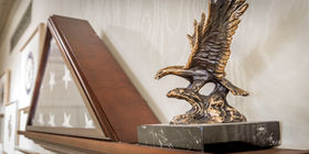 Veterans section at D'Esopo East Hartford Memorial Chapel