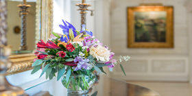 Lobby at D'Esopo Funeral Chapel