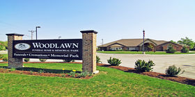 Signage at Woodlawn Memorial Park