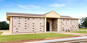 Mausoleum at Cathedral In The Pines