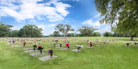 Cemetery grounds at Resthaven Cemetery