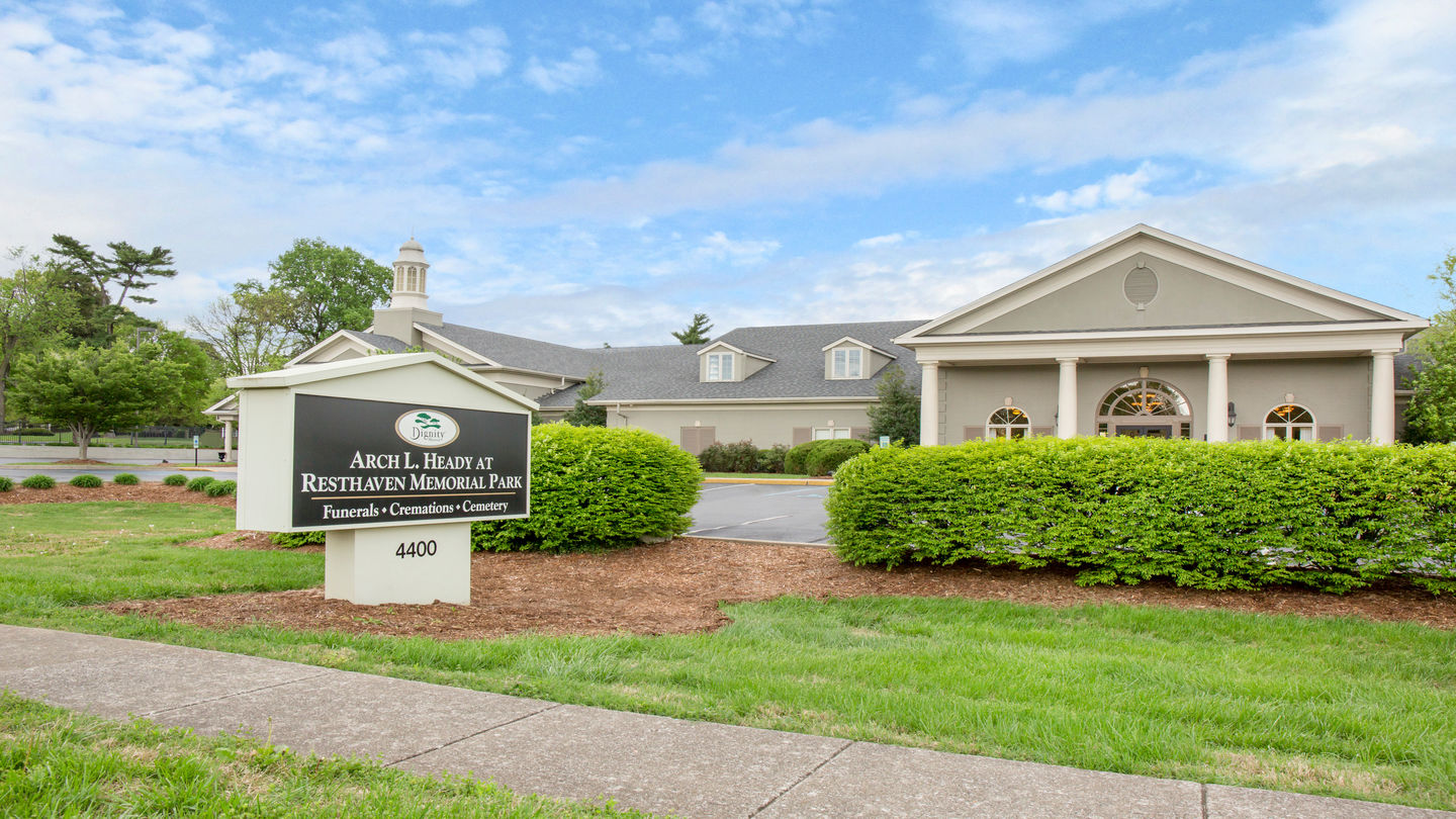 Arch L Heady At Resthaven Resthaven Memorial Park Funeral Cremation Cemetery
