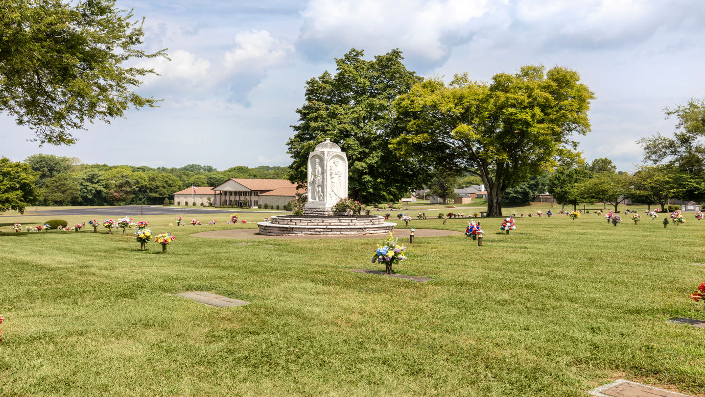 Cemetery grounds at Hermitage Funeral Home & Memorial Gardens