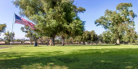 Cemetery grounds at Green Acres Memorial Park