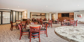 Reception area at Forest Lawn Funeral Home