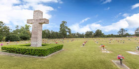 Cemetery grounds at Pineview Memorial Gardens