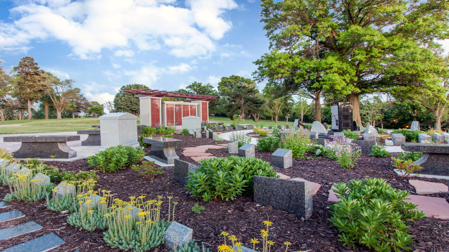 Cremation garden at Westlawn-Hillcrest Memorial Park