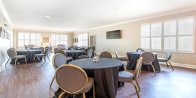 Reception room at Demaine Funeral Home