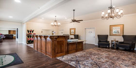 Lobby at Hill Crest Memorial Funeral Home