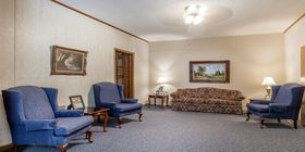 Sitting area at Riley Funeral Home