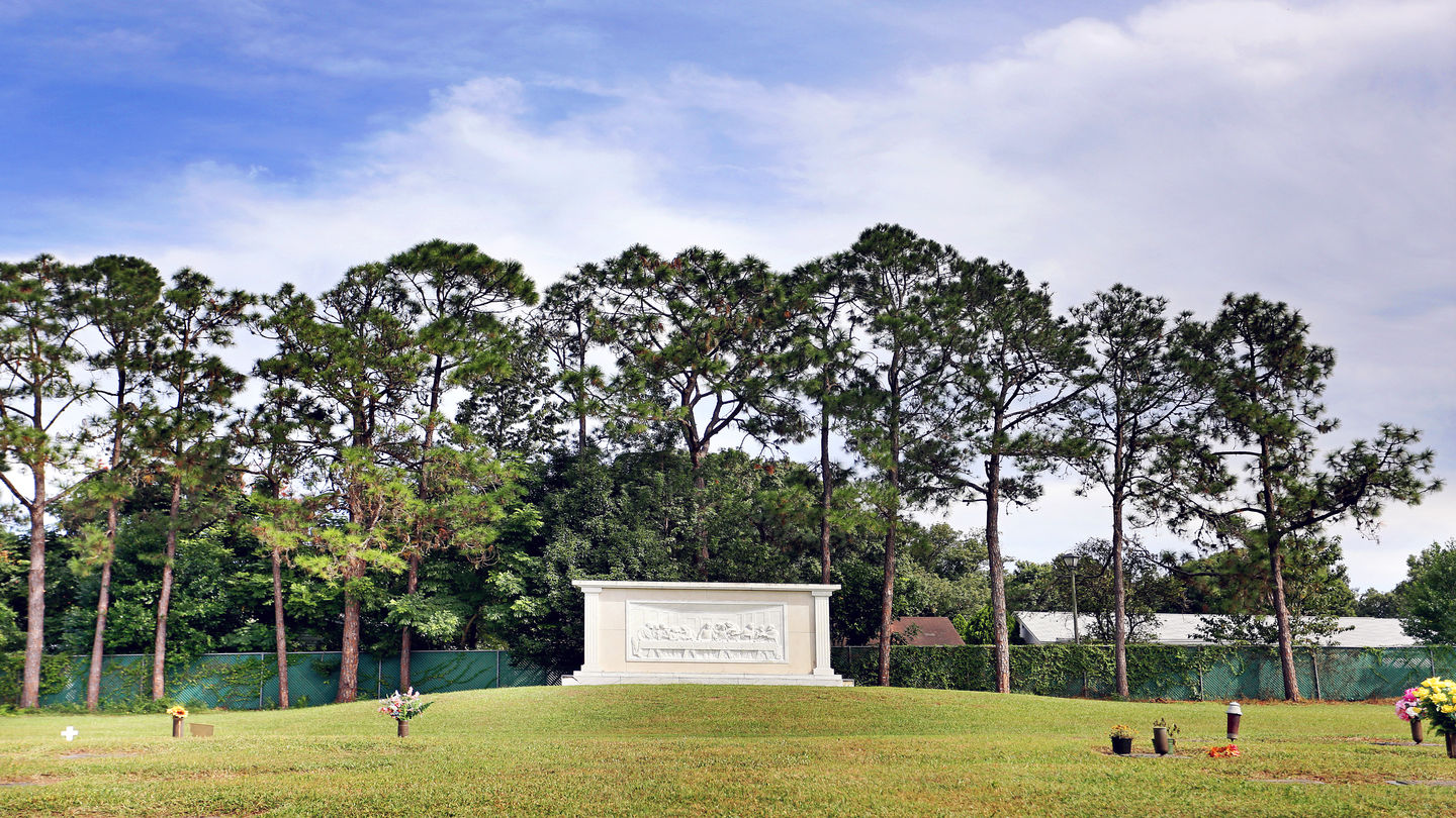 Unique feature at Meadowlawn Funeral Home and Memorial Gardens