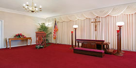 Chapel at Kraeer Funeral Home and Cremation Center