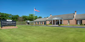 Front exterior building at Striffler-Hamby Mortuary